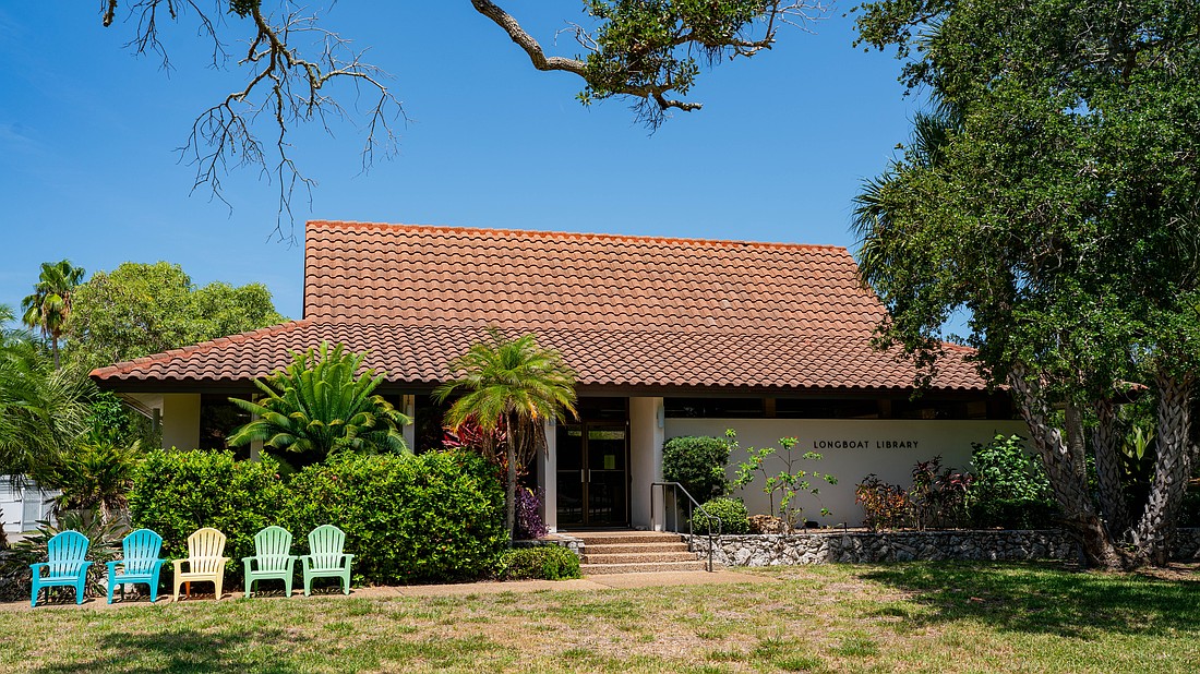 The Longboat Library is a privately-run organization in a town-owned building that neighbors Town Hall.