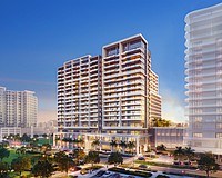 1000 Boulevard of the Arts will replace a portion of the former Hyatt Regency hotel and parking structure, which have been demolished.