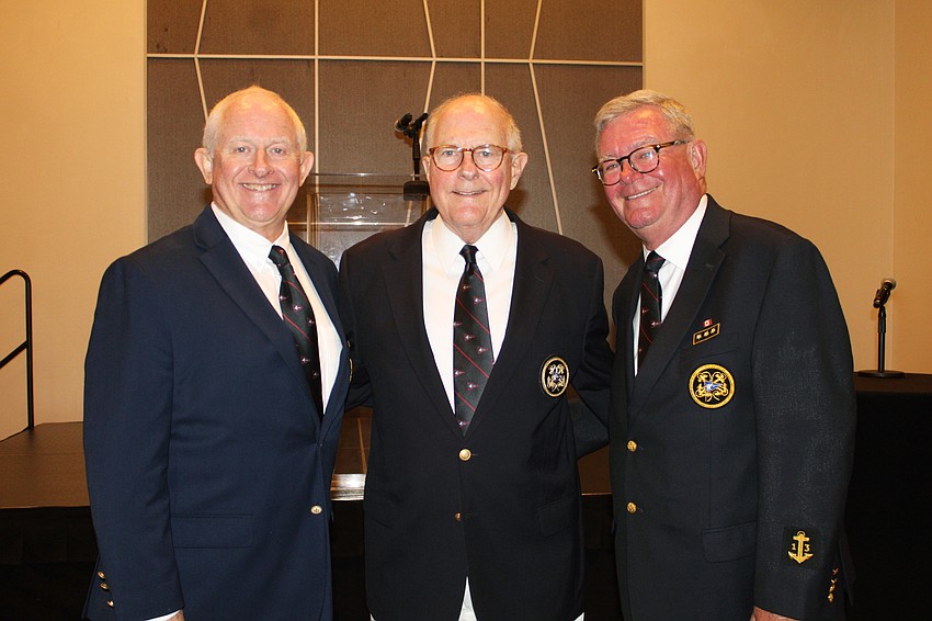 Bob Keagy, Michael Hunter and Tony Britt