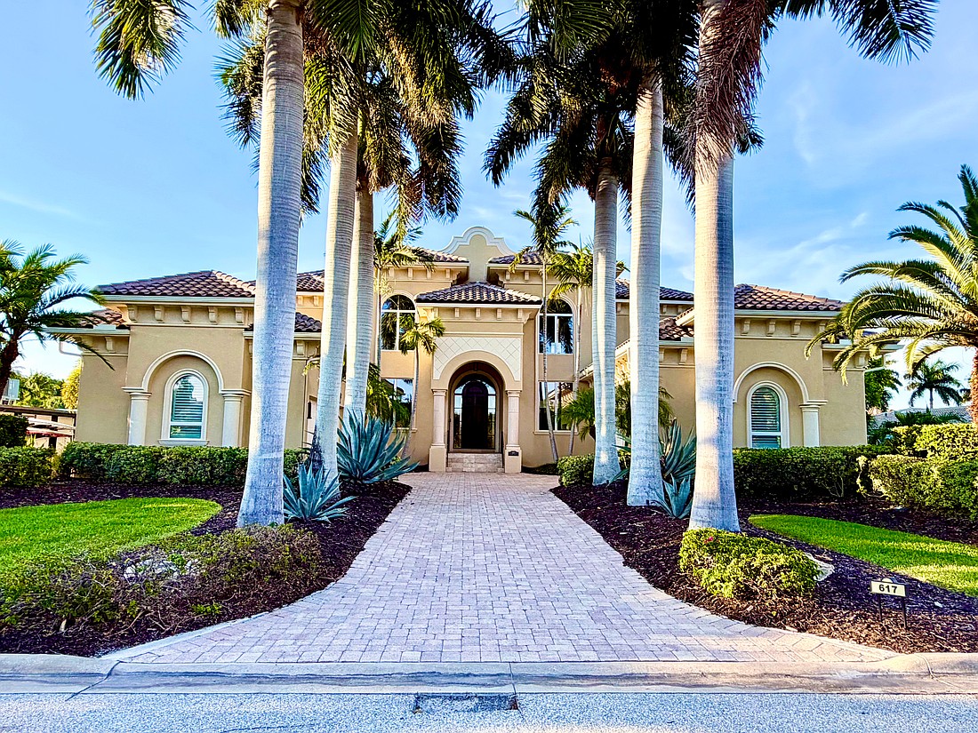 The home at 617 N. Owl Drive sold for $5.1 million. Built in 2005, it has four bedrooms, three-and-a-half baths, a pool and 4,382 square feet of living area.