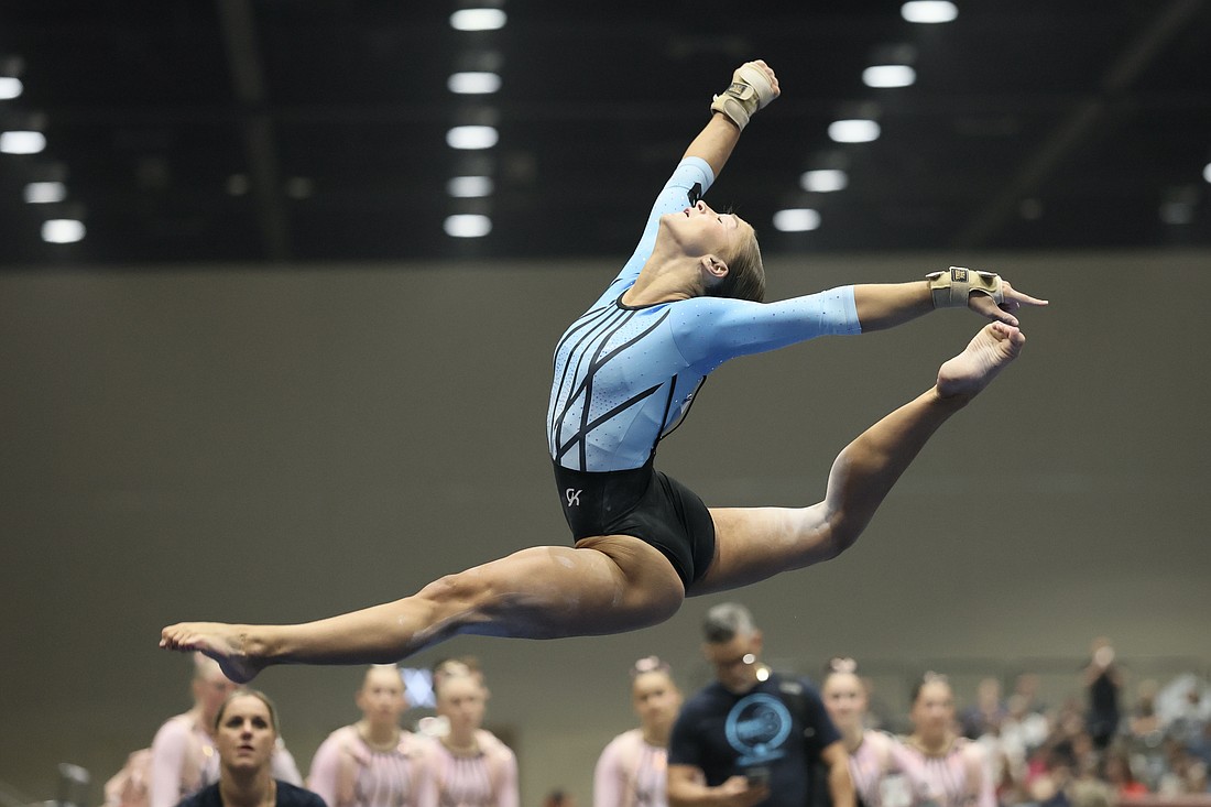 Mia Busser's recruitment opened June 15 following the USA Gymnastics Women's Development Program National Championships. There, she placed fourth in the all-around, second on floor and fourth on vault.