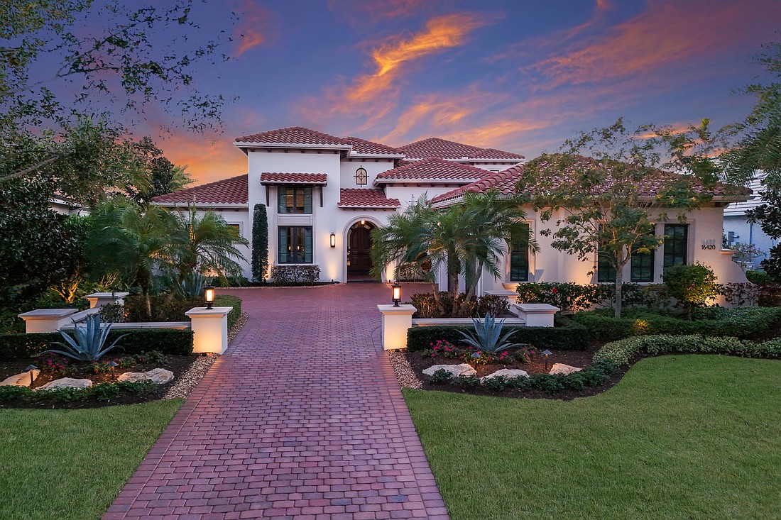 This Lake Club home at 16420 Daysailor Trail sold for $3.69 million. Built in 2015, it has four bedrooms, four-and-a-half baths, a pool and 4,992 square feet of living area.