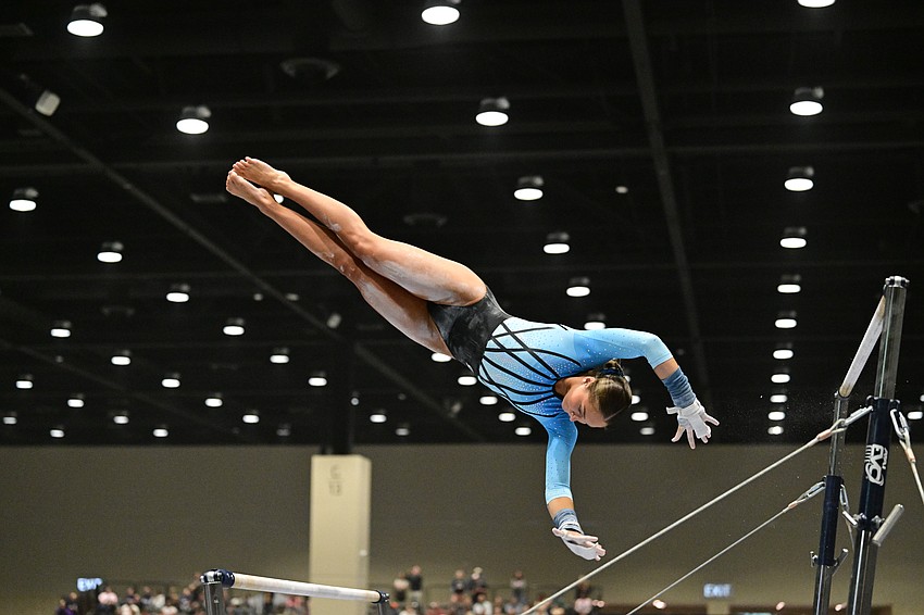 Mia Busser's ultimate goal is to earn a scholarship to an NCAA women's gymnastics program. There were 63 programs in Division I, 18 in Div. III and four in Div. II for the 2026 season. Mia Busser's ultimate goal is to earn a scholarship to an NCAA women's gymnastics program. There were 63 programs in Division I, 18 in Div. III and four in Div. II for the 2026 season.