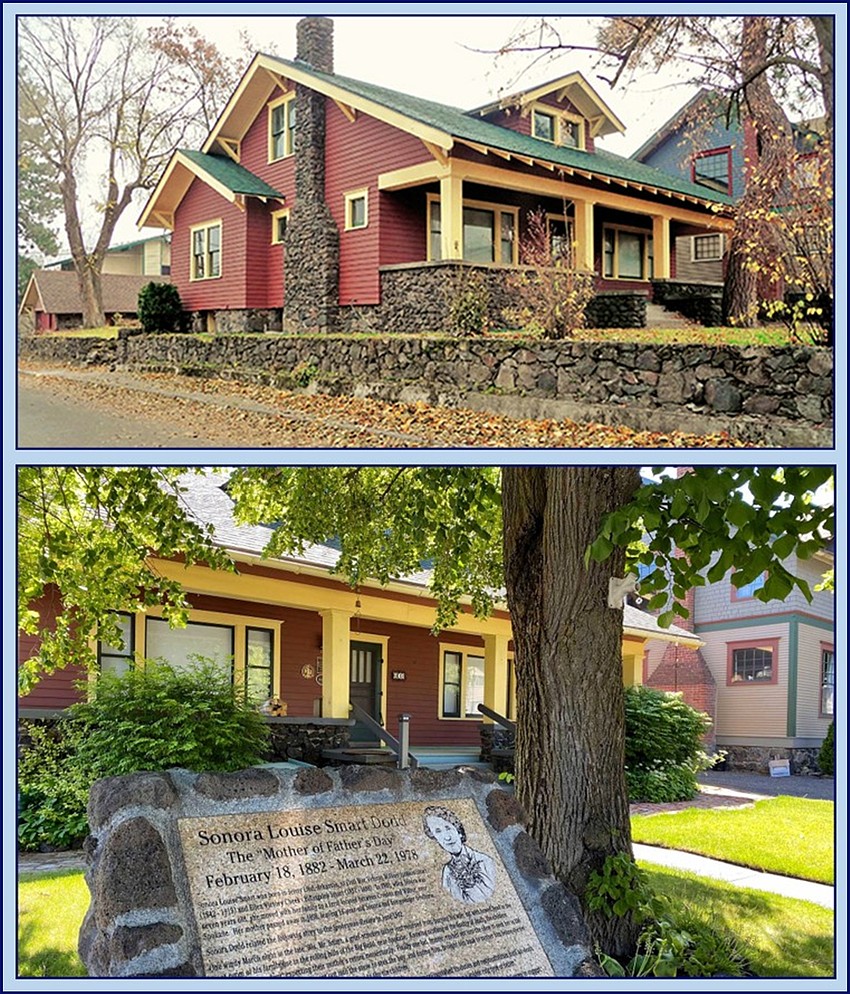 (Father's Day House) - John and Sonora Smart Dodd House - Spokane, Washington. Courtesy photo (Father's Day House) - John and Sonora Smart Dodd House - Spokane, Washington. Courtesy photo