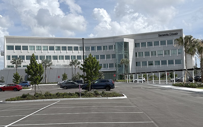The nearly completed Sarasota County Administration Center is one of several major capital projects built by the county since 2022.