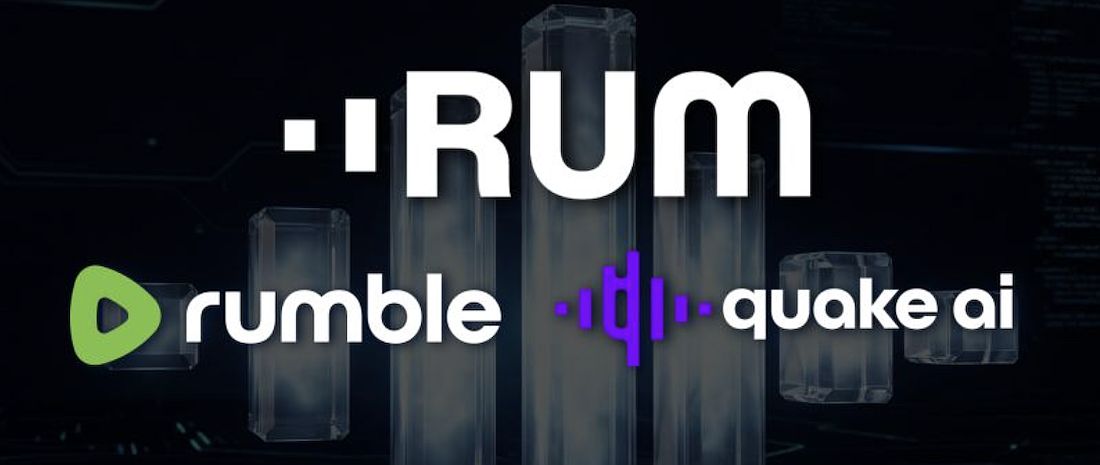 Rum Group Inc. is the holding company for Rumble and Quake AI.