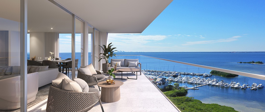 The Aqua Residences at Westshore Yacht Club will celebrate its grand opening on Wednesday, June 24, 2026.