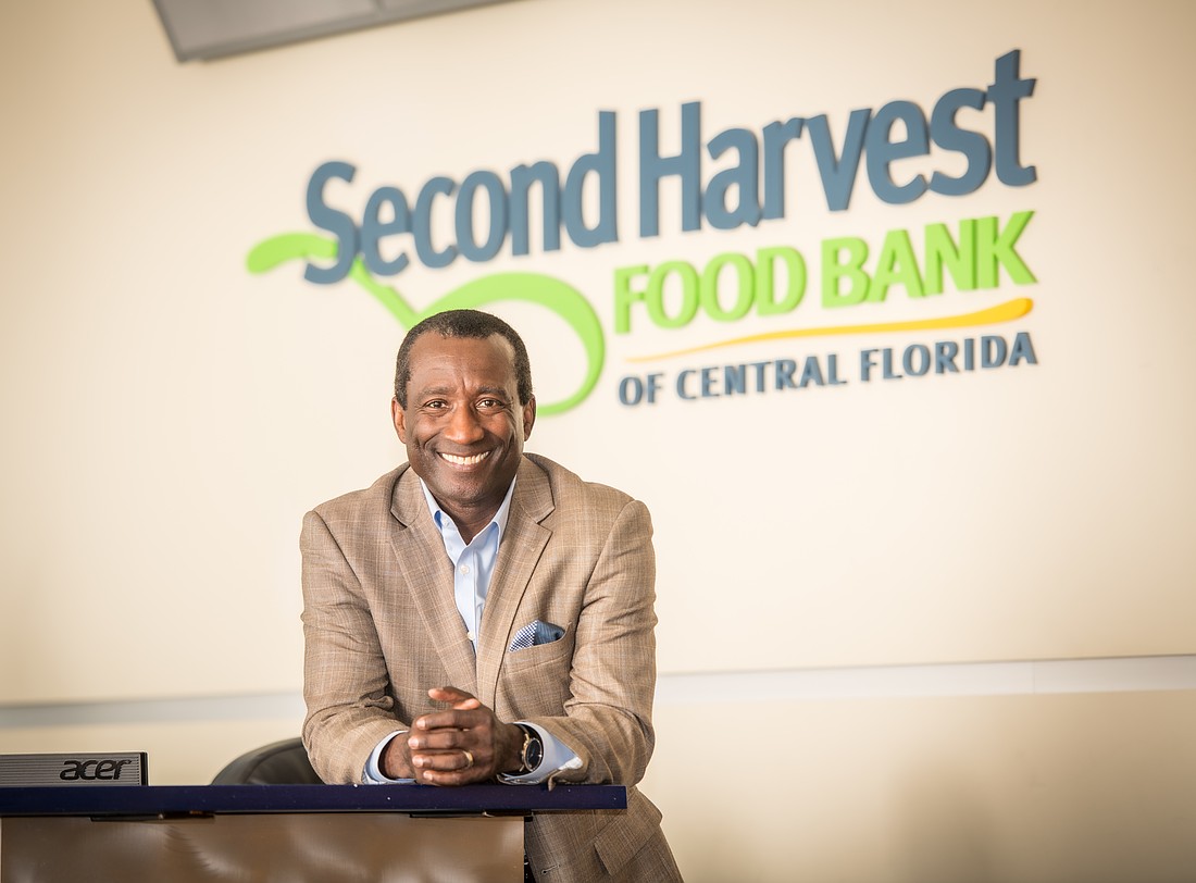 Derrick Chubbs, president and CEO at Second Harvest Food Bank of Central Florida. Photo courtesy of Roberto Gonzalez