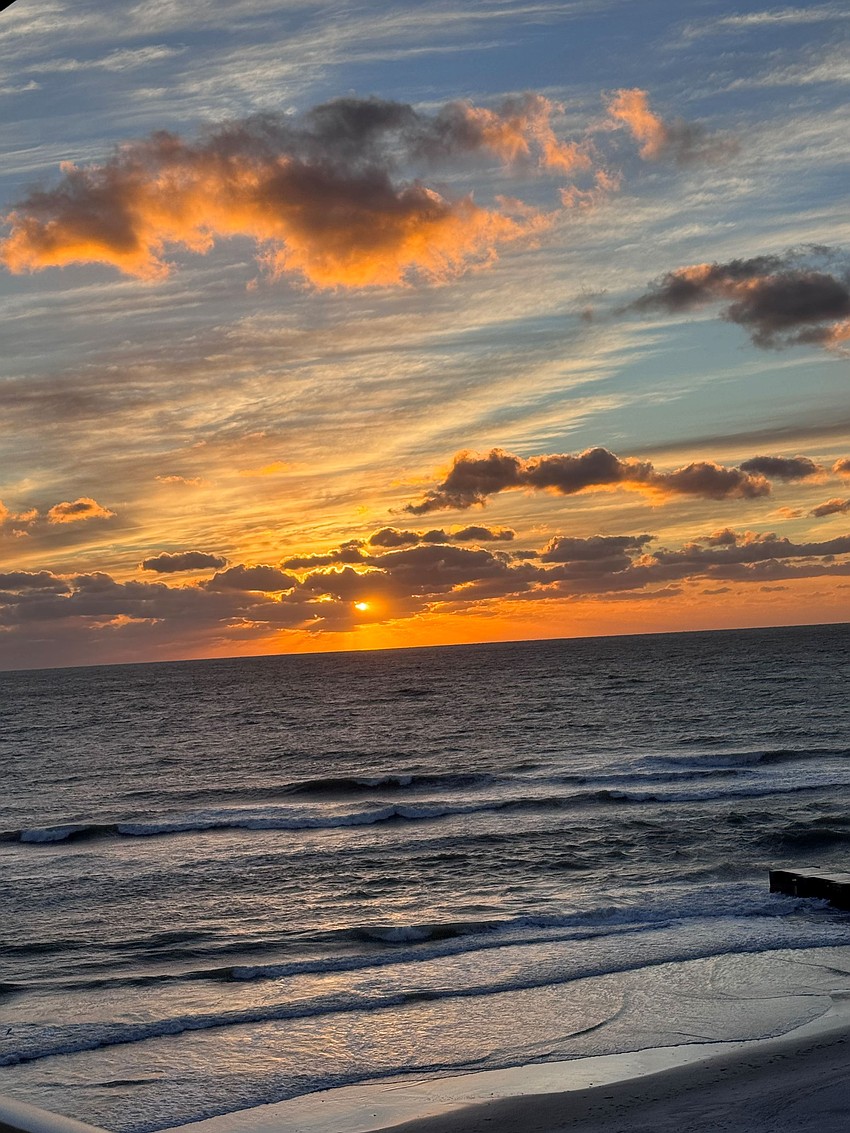 Donna Jablonski took this photo of beautiful sunset on Longboat Key.