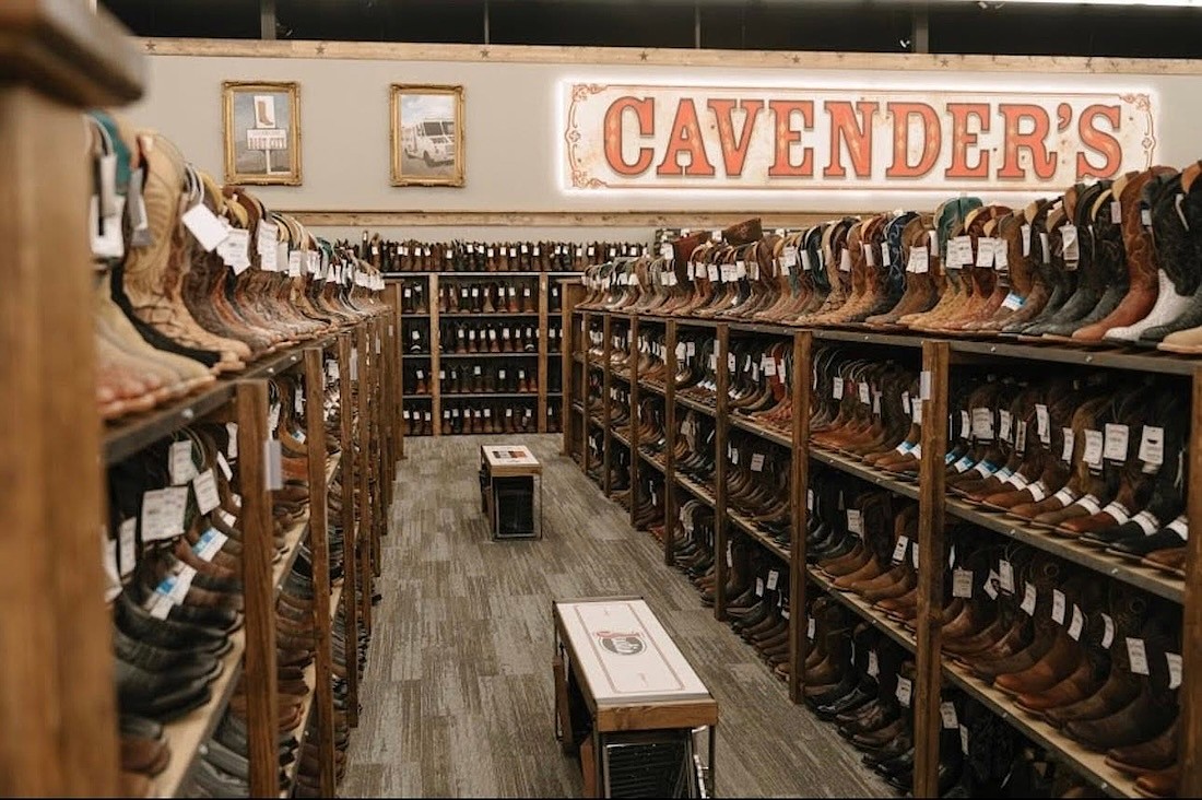 Cavender’s Boot City will open a new location inside the Brandon Exchange mall.