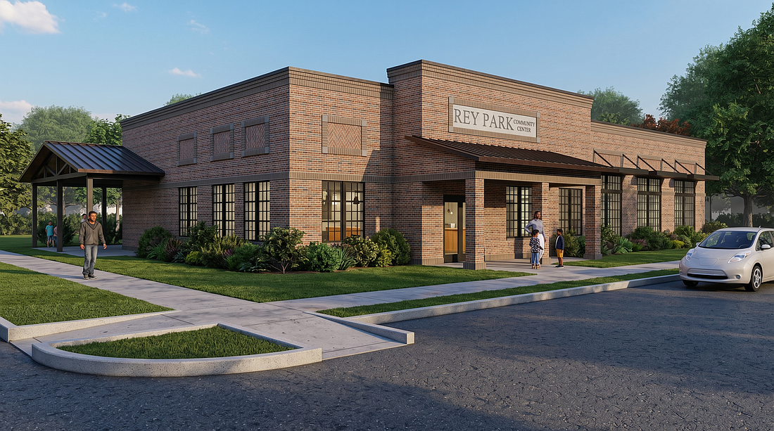 The new recreation center in Rey Park has been designed to fit into the feel of the neighborhood, says the city of Tampa.