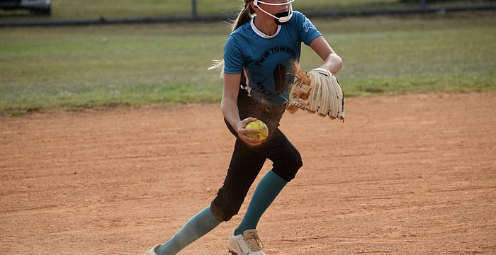 Julia Hill, an 11-year-old utility, was one of 12 players for Manatee Softball 12U All-Stars. The newly-minted Manatee Softball Little League will continue giving players like Hill an opportunity to compete beyond state lines.