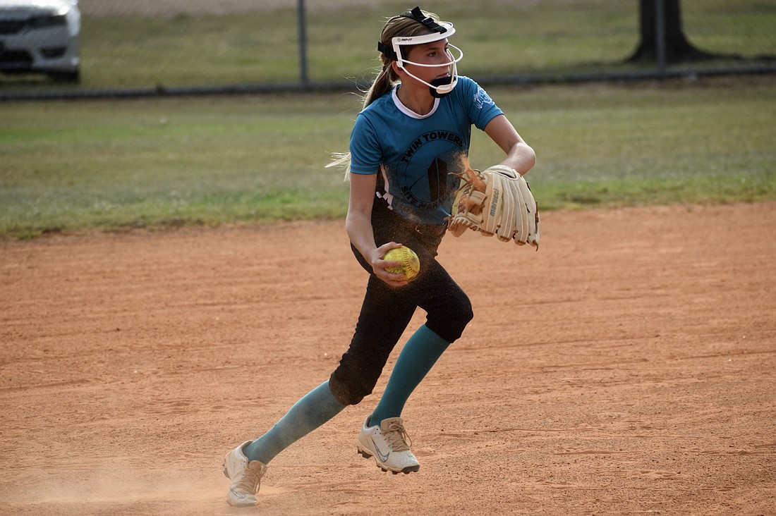 Julia Hill, an 11-year-old utility, was one of 12 players for Manatee Softball 12U All-Stars. The newly-minted Manatee Softball Little League will continue giving players like Hill an opportunity to compete beyond state lines.