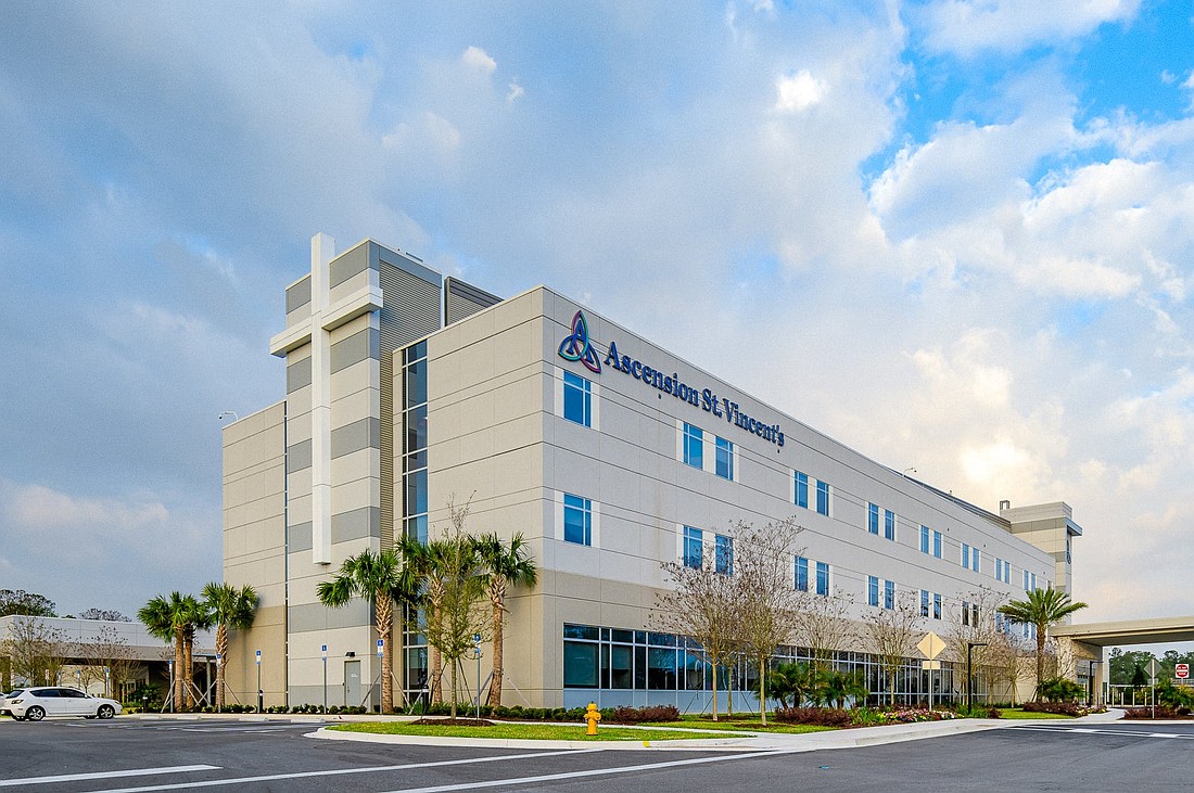 Located in St. Johns County, Ascension St. Vincent’s is a 163,200-square-foot, 56-bed facility at 205 Trinity Way off County Road 210.