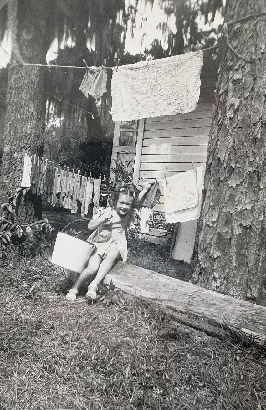 The house in Gotha where siblings Mary Francis and Ernest Fischer spent their early years is still standing across the street from the Gotha Post Office.