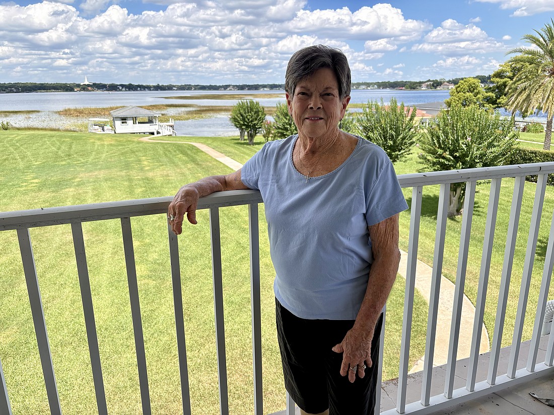 Mary Fran Howard has lived nearly all of her 83 years in Windermere. The home she shares with her husband, Jerry, overlooks Lake Down.