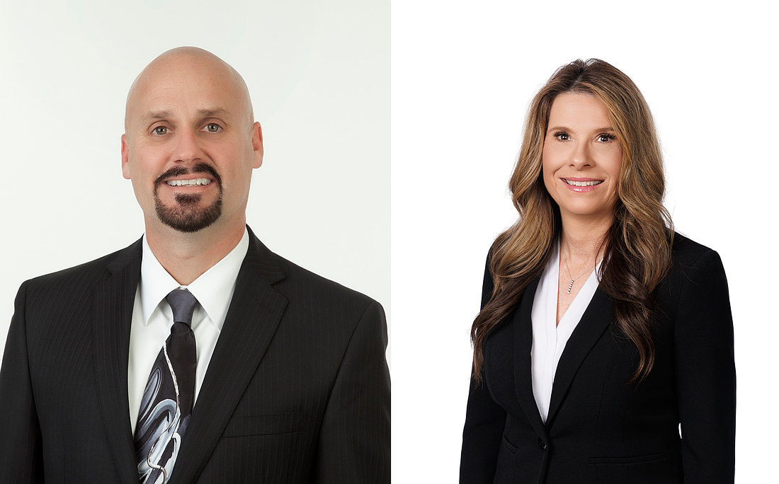 Craig DeYoung, left, and Kelly Louke