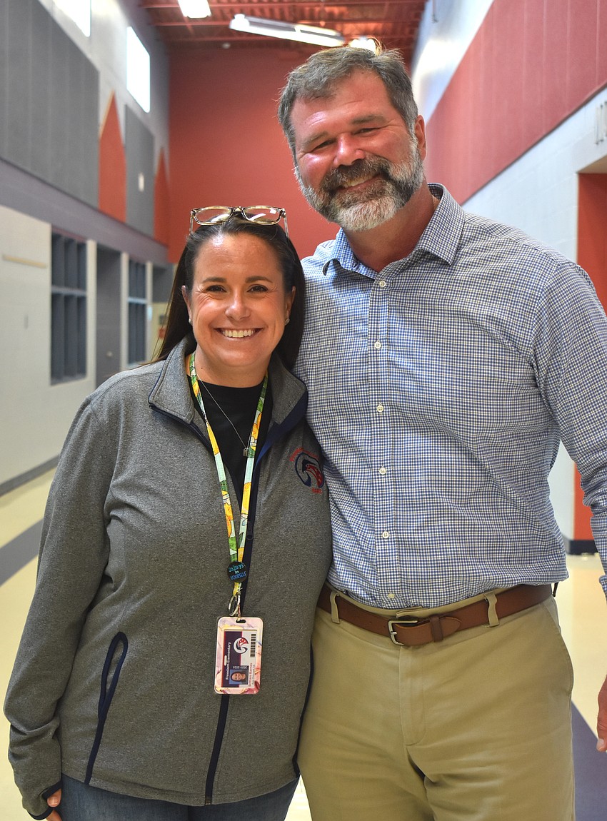 Assistant Principal Brittani Barnes said Principal Greg Sander has already shown signs of being a receptive leader and she appreciates that he wants to learn, grow and discuss how to serve Freedom Elementary School.