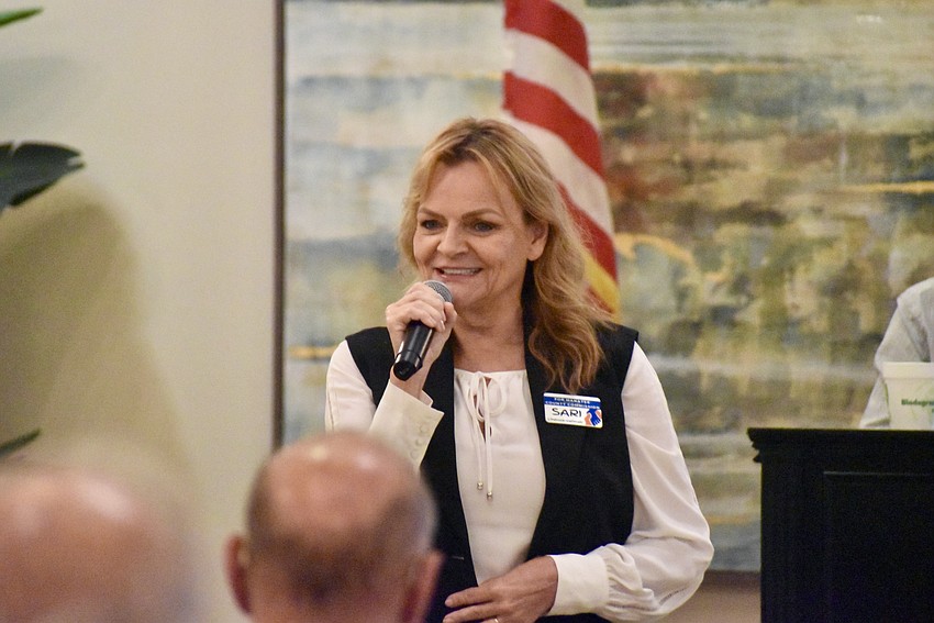 Sari Lindroos-Valimaki lives in Palmetto. This is her second attempt at earning a seat on the Manatee County commission. Sari Lindroos-Valimaki lives in Palmetto. This is her second attempt at earning a seat on the Manatee County commission.