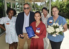 Tanjee Lane, Tyler Marion, Ning Tinsley, Jessica Johnston and Nickie Hartsock of SPARCC were an event finalist.