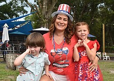 Kristin Hokanson, co-owner of Fiorelli Winery and mom of Jackson and Madison, says the Red, White and Blueberry Celebration is bigger and better every year and is great way to come together as a community.