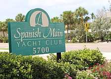A boat had its GPS units stolen from boat slips at Spanish Main Yacht Club in late June.