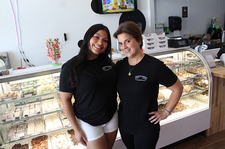 At the new Chocolate Emporium on St. Armands Circle, Supervisor Sofia Hernandez and Store Manager Stephanie Darville said they look forward to bringing some favorite treats from the original Anna Maria Island location and catering to Sarasota's specific tastes.
