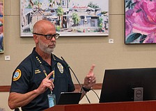 Longboat Key Police Chief Russ Mager said he supports the three-year contract between the town and Southwest Florida Police Benevolent Association.