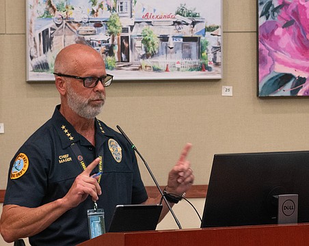 Longboat Key Police Chief Russ Mager said he supports the three-year contract between the town and Southwest Florida Police Benevolent Association.