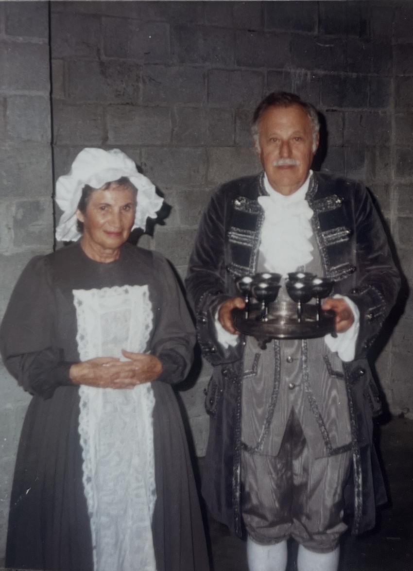 Sylvia and Sidney Waller perform in “Don Giovani” at the Sarasota Opera House in 1989. Sylvia and Sidney Waller perform in “Don Giovani” at the Sarasota Opera House in 1989.