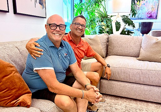 Ken Rushing and Noel Ladd are co-owners of Couch LBK.