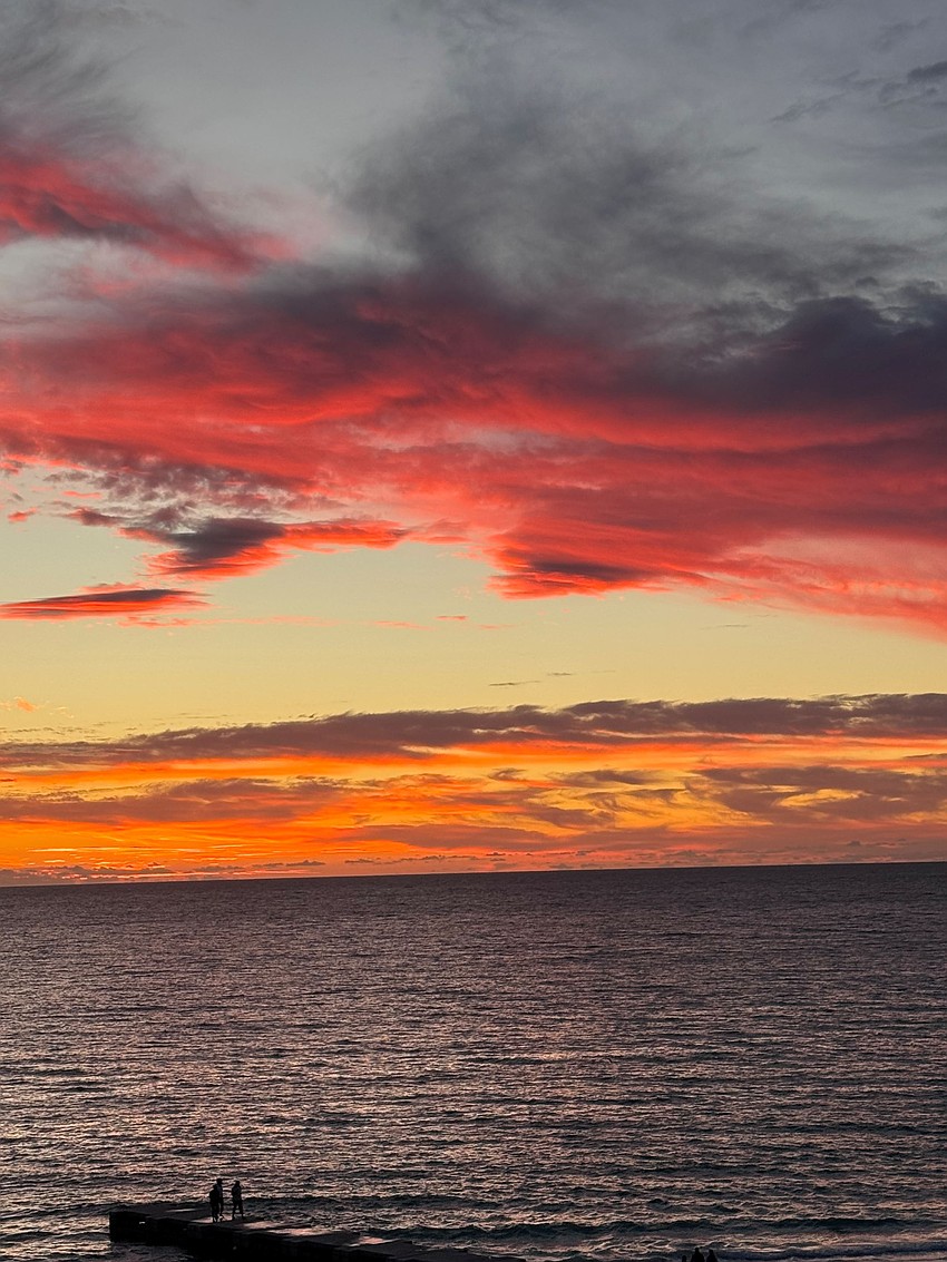 Donna Jablonski took this photo of a sunset on Longboat Key.