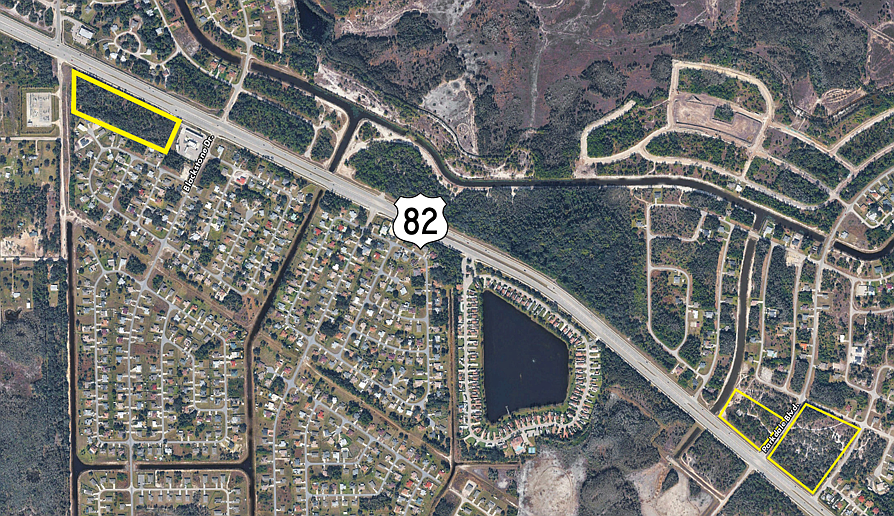 Five parcels totaling 24 acres have sold in Fort Myers.