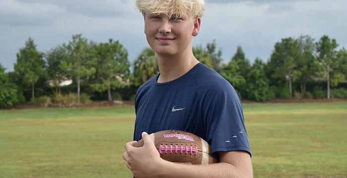 Wyatt Wittman, ranked a four-star punter by Kohl's Professional Camps, will contribute both kicking and punting for Braden River football this fall under first-year coach Rick Farmer.