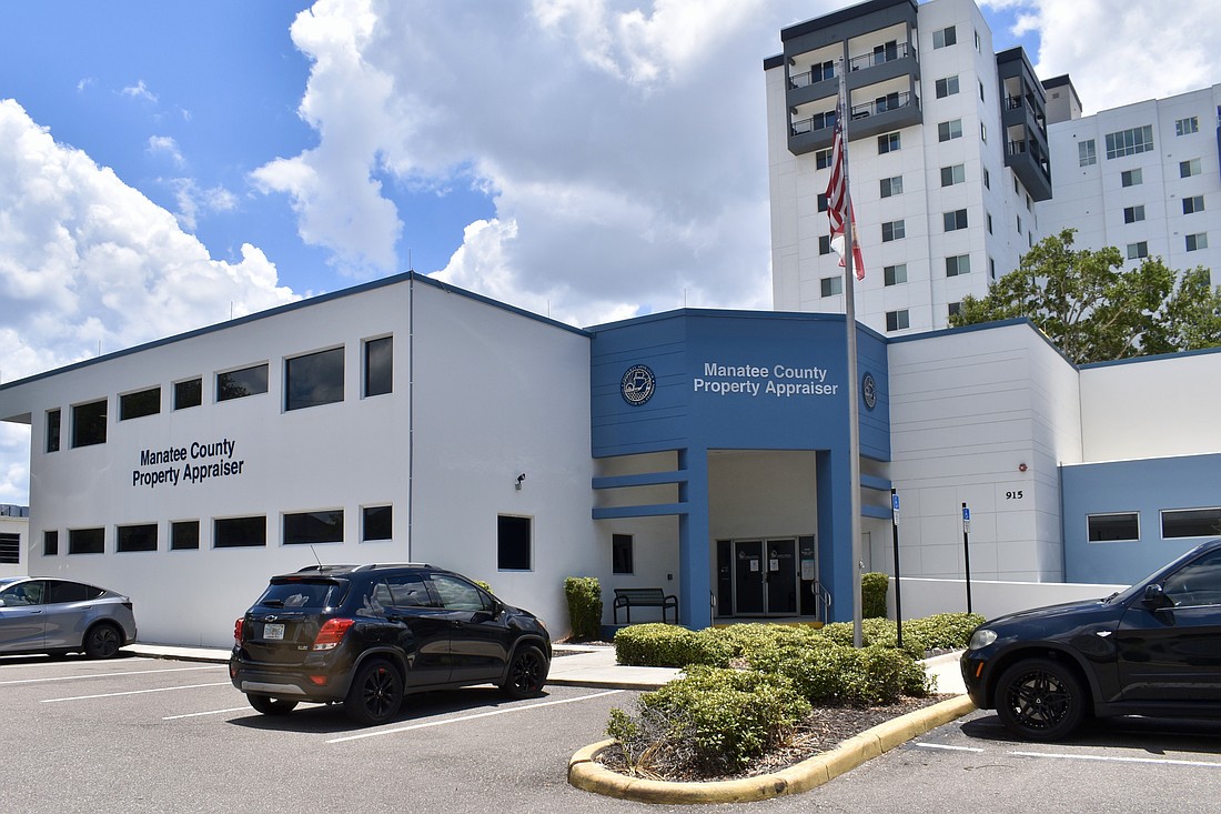 The Manatee County Property Appraiser is located at 915 4th Ave. W. in downtown Bradenton.