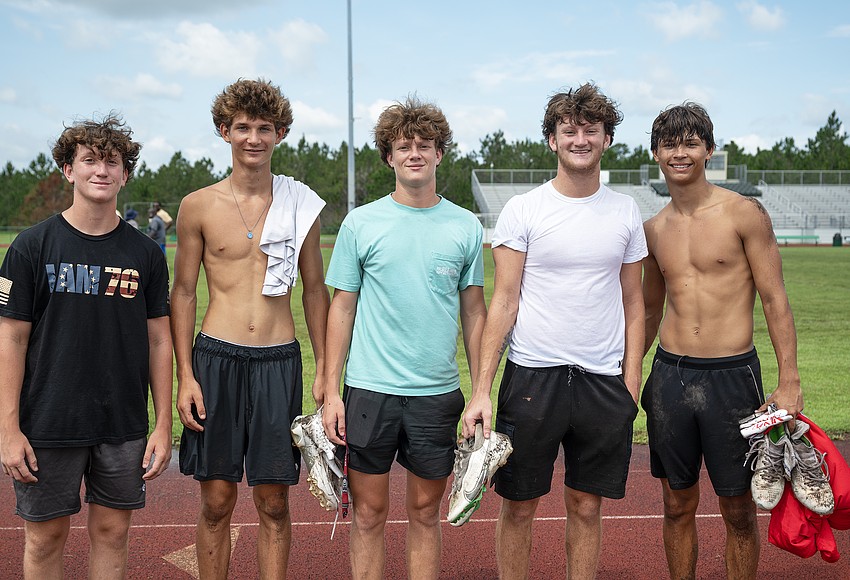 Band of brothers: Five Ormond siblings form part of Seabreeze's football team