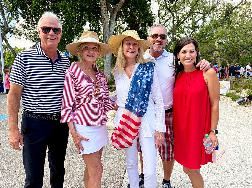 Ken Bennett, Jennifer Wilcoxon, Susan Phillips, Rev. Brock Patterson and Rev. Kim Munns Johnson