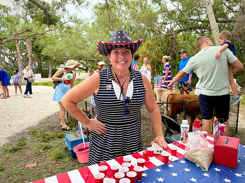 Kim Verreault, president and CEO of the Longboat Key Chamber of Commerce, thanks everyone for coming and making this Freedom Fest so special.