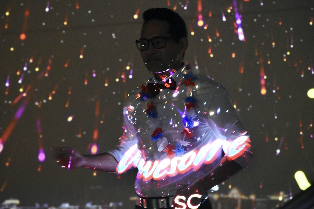 Fireworks go virtual in interactive art display at Spirit of '76 block party