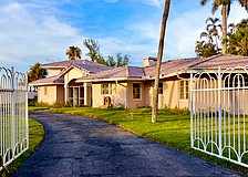 The home at 11 S. Washington Drive sold for $5.4 million. Built in 1953, it has three bedrooms, three baths, a pool and 2,284 square feet of living area.