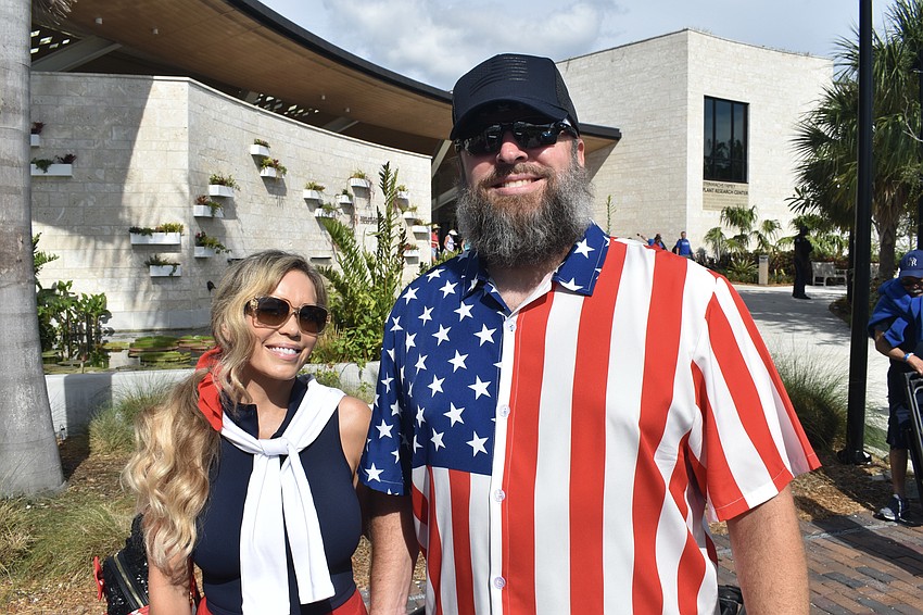 Amber and Matt Wishon head into the event.