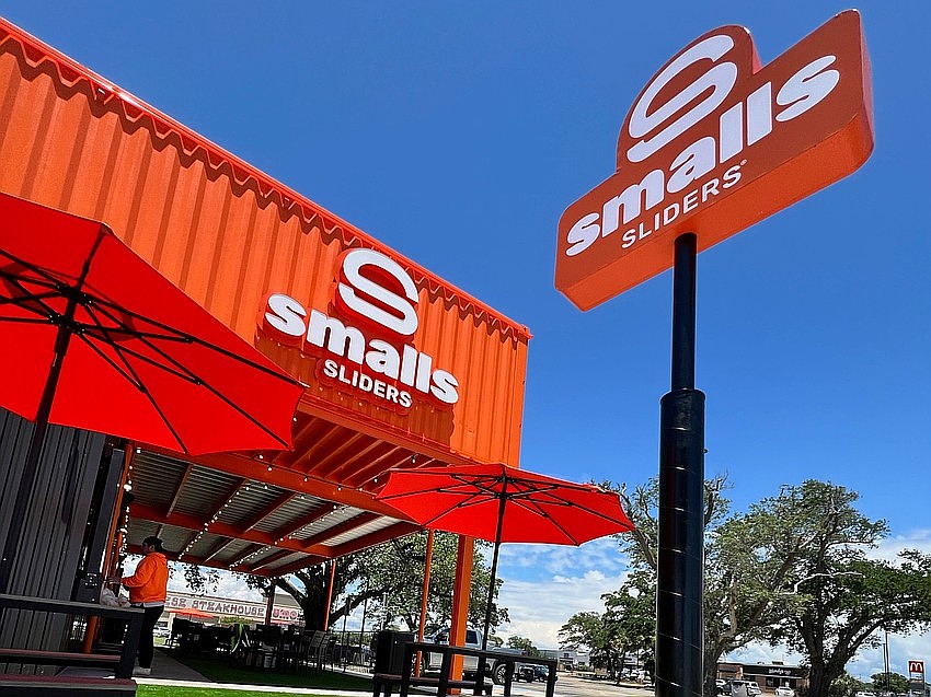 Smalls Sliders wants to open a second Northeast Florida location. The first opened in St. Johns County and the next is in review for Jacksonville’s Intracoastal Plaza.