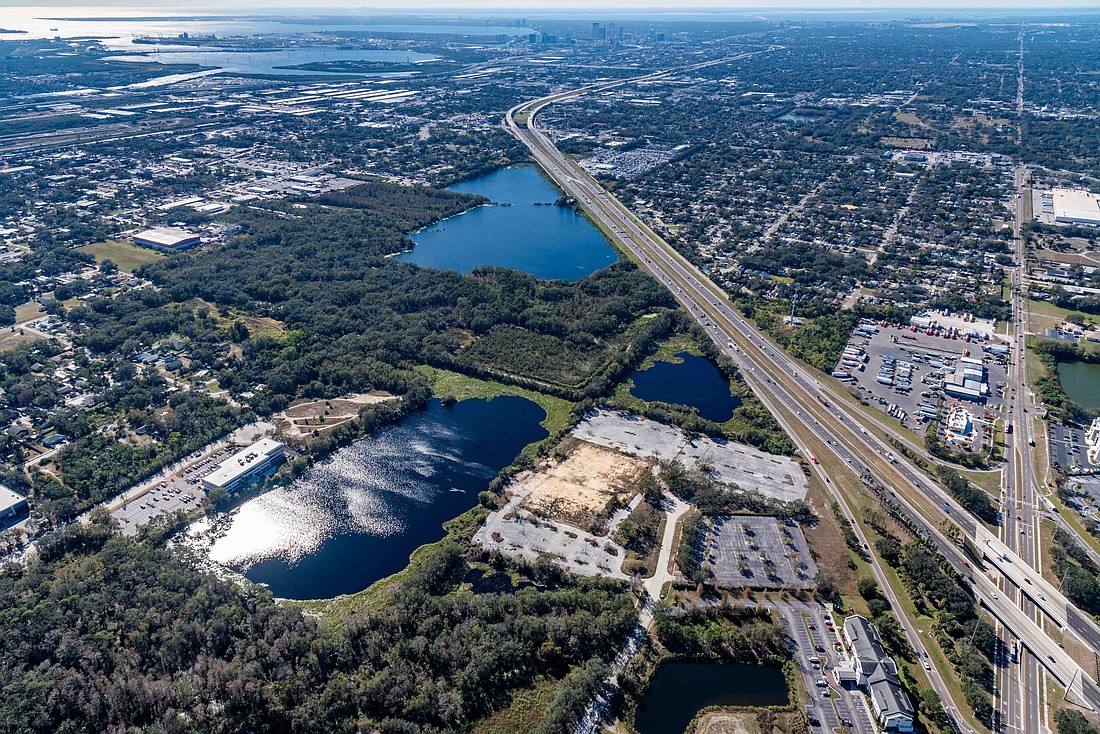 The 4Ward Logistics Center is being built in Tampa's east side.
