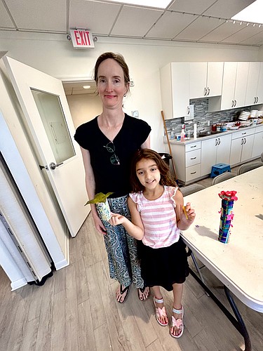 Ann Craven-Adithya and her daughter Katie. Courtesy photo