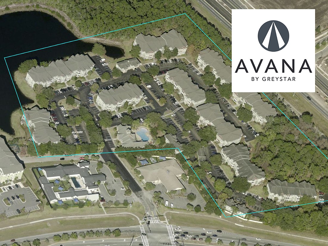 The Avana Bartram Springs apartments comprise 15 buildings on 23.7 acres at 14951 Walden Springs Way in Mandarin.
