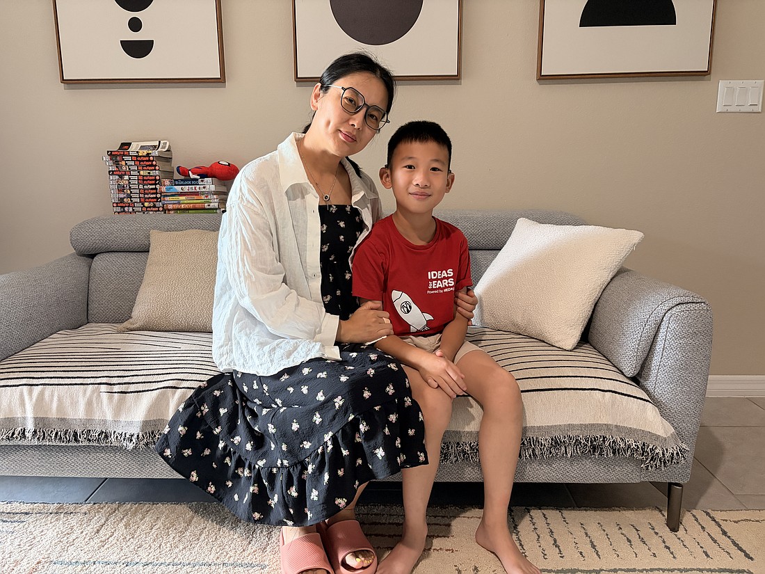 Roy Zheng's mother, Yinxia Wu, supported him every step of the way.