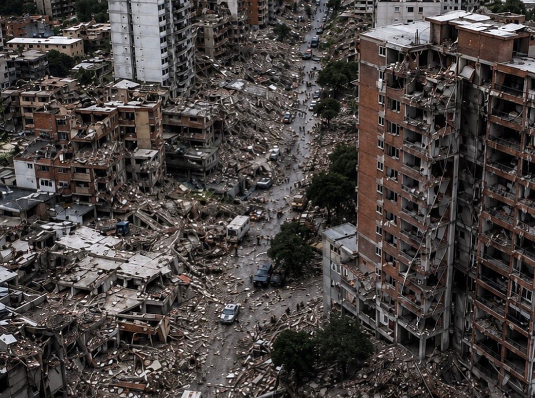 La Guaira in Venezuela suffered major destruction after the earthquakes.