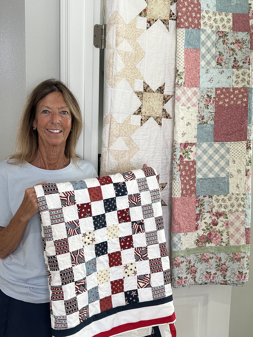 Central Park's Jo-Anne Lawler is much more confident in her quilting skills due to Stitchers and can't wait to teach her grandkids. Central Park's Jo-Anne Lawler is much more confident in her quilting skills due to Stitchers and can't wait to teach her grandkids.
