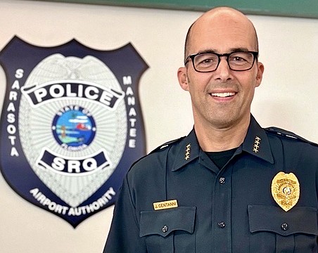 Joseph Centanni is the new chief of police at Sarasota-Bradenton International Airport.