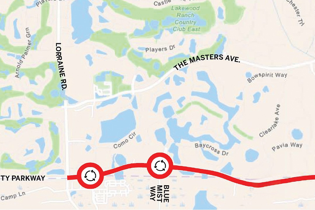 Necessary construction will snarl University Parkway in Lakewood Ranch